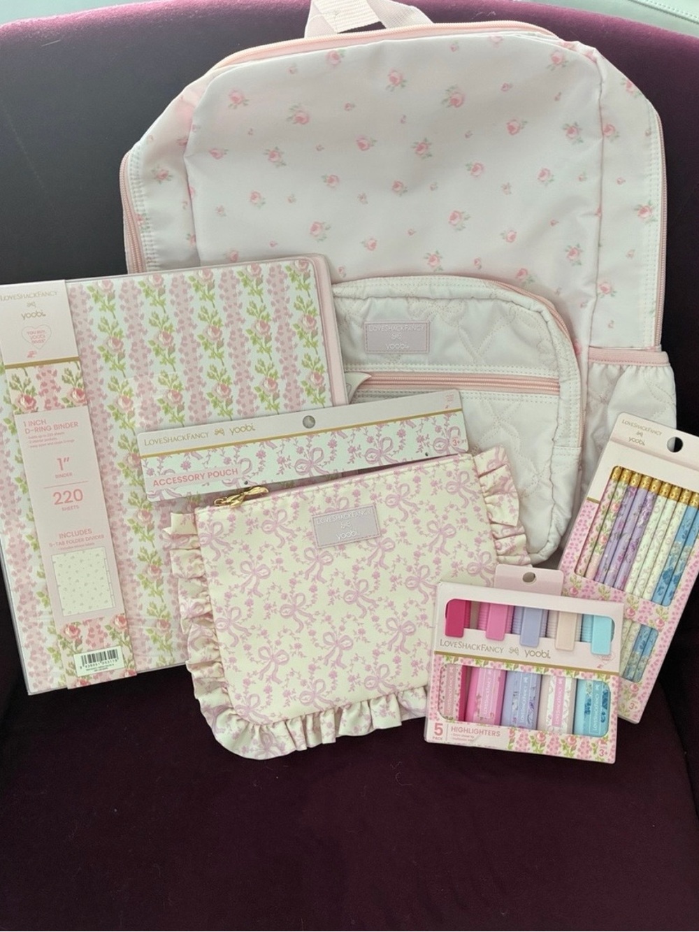 Love Shack Fancy x Target Backpack & Matching Stationery Set